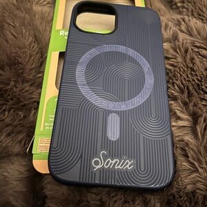 Sonix Navy Patterned Phone Case